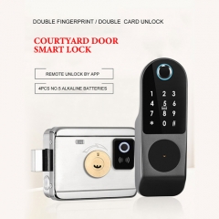 FL-A1DF BLE TTLOCK Double Fingerprint Sensor Door Lock